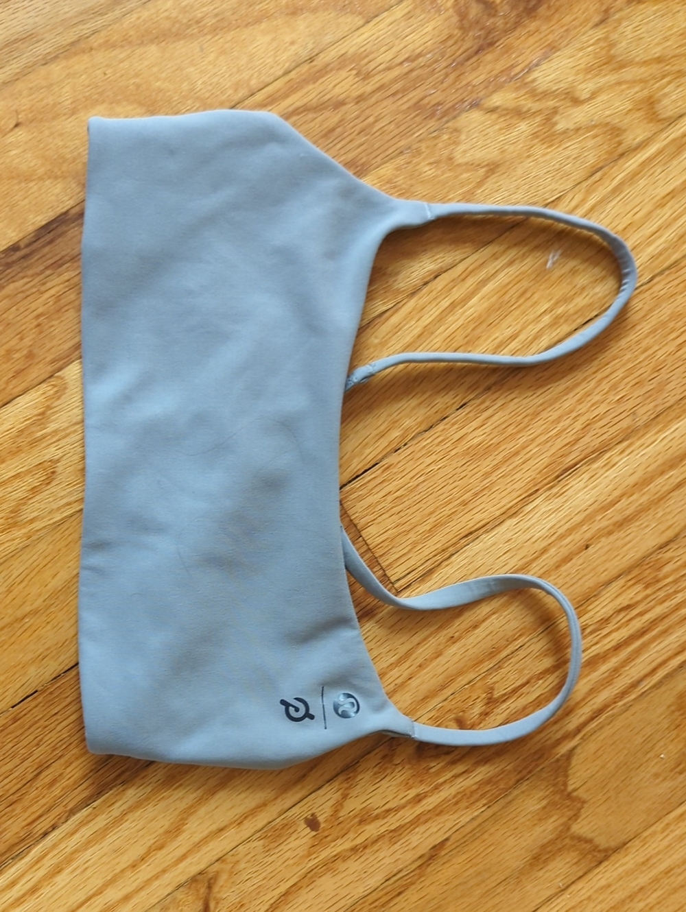 lululemon athletica soft blue thin-strap bralette